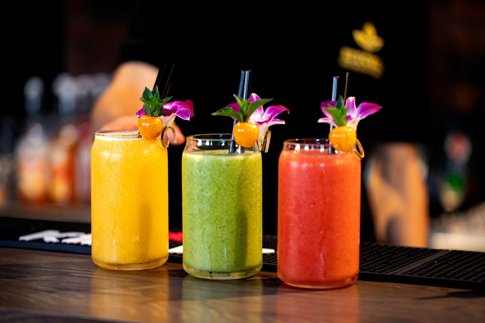 Autorski drink w cocktail barze Euforia Myślenice przy Zakopiance